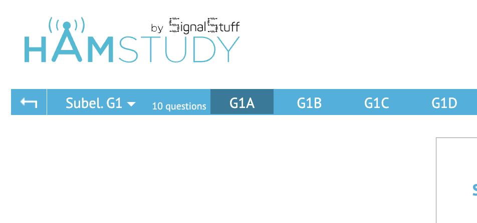 HamStudy — Subelement G1, Commission's Rules